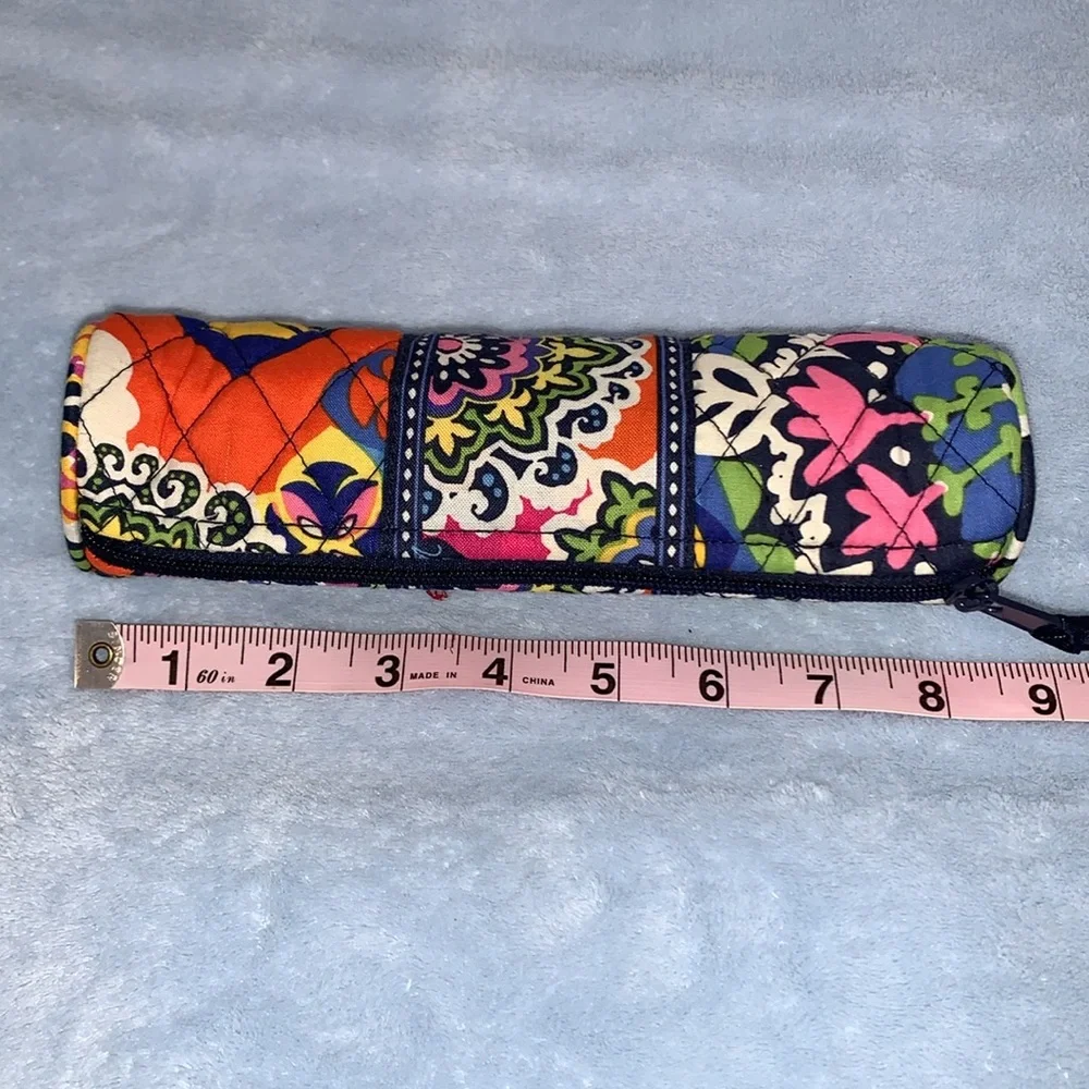 Vera Bradley on a roll cosmetics case